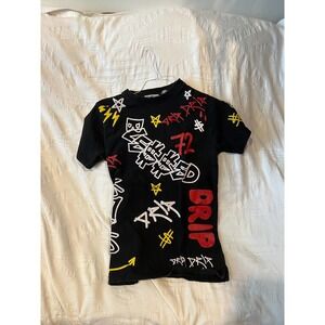 FWRD Denim Streetwear Drip T-Shirt Mens S